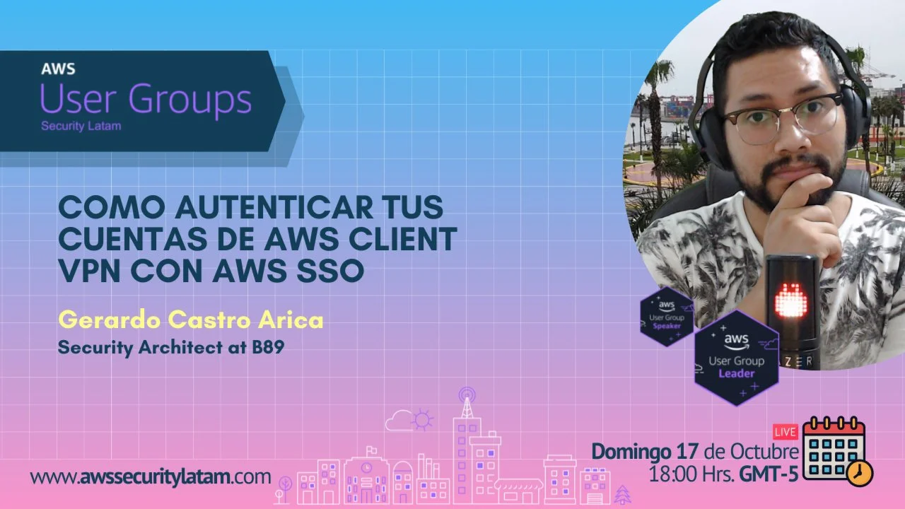 Portada de 🎬 Cómo autenticar AWS Client VPN con AWS SSO