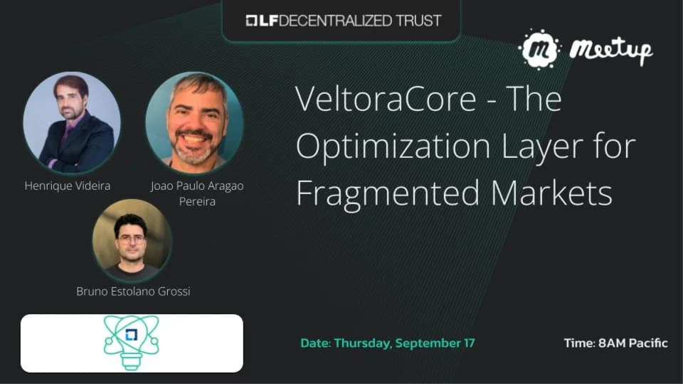 Portada de VeltoraCore - The Optimization Layer for Fragmented Markets