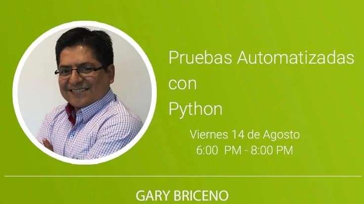Portada de Pruebas Automatizadas con Python