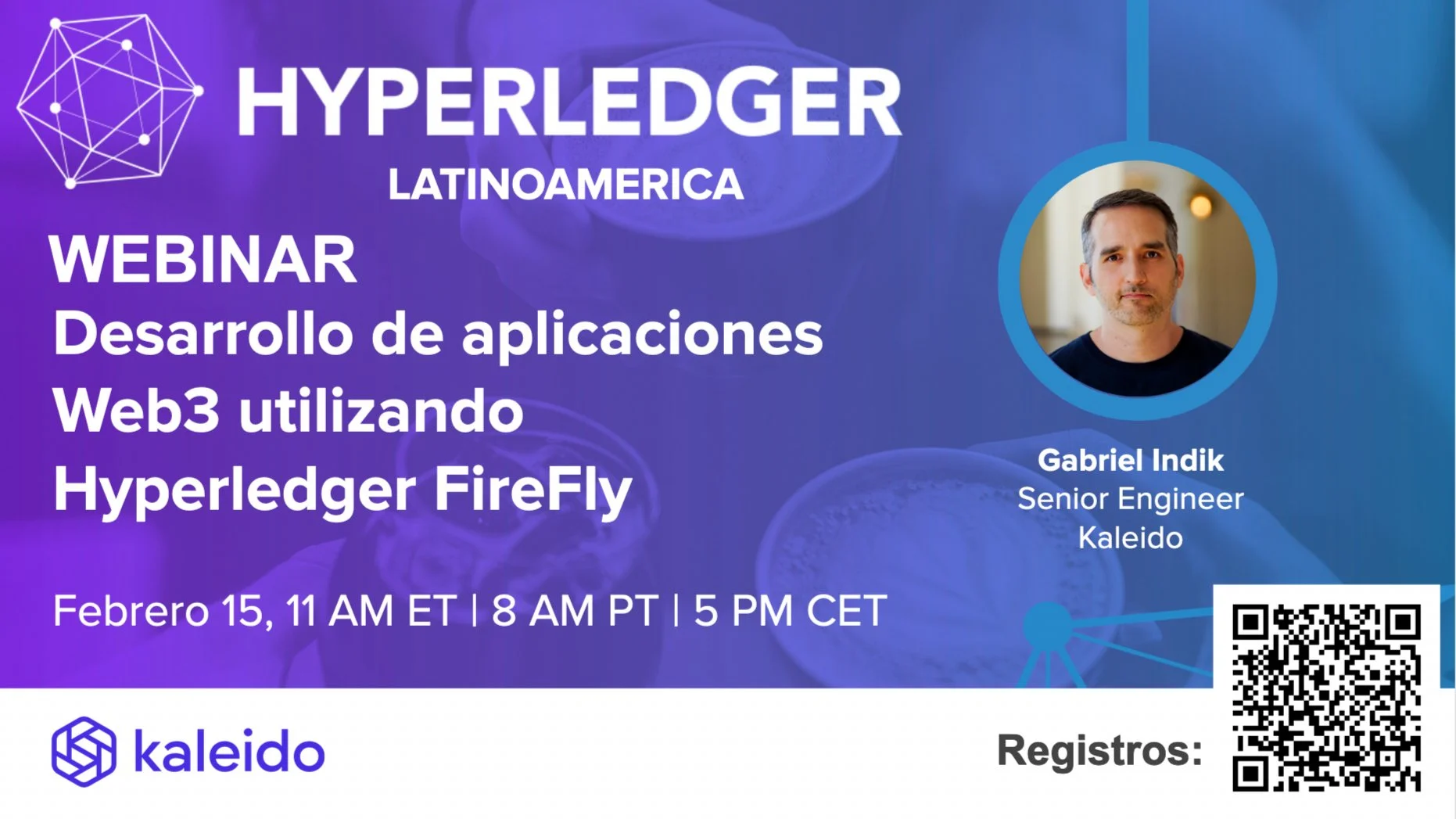 Portada de Desarrollo de aplicaciones Web3 utilizando Hyperledger FireFly.