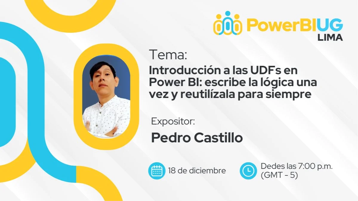 Portada de Introducción a las UDFs en Power BI: escribe la lógica una vez y reutilízala