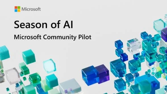 Portada de Season of AI Microsoft Community Pilot