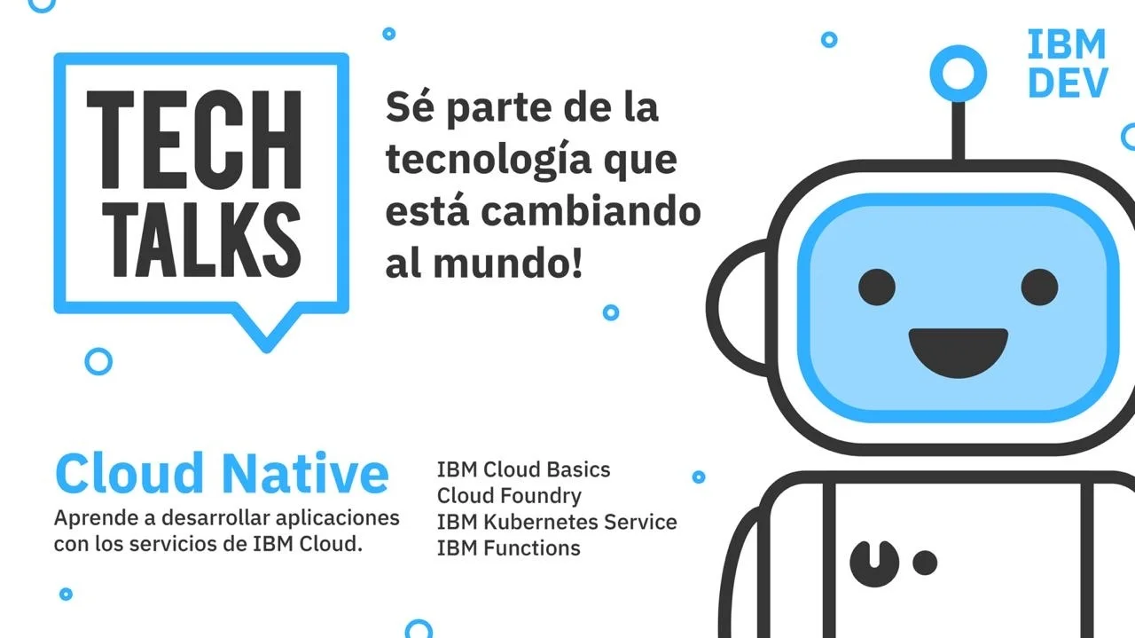 Portada de IBM DEV Tech Talks - Cloud Native: Cloud Basics