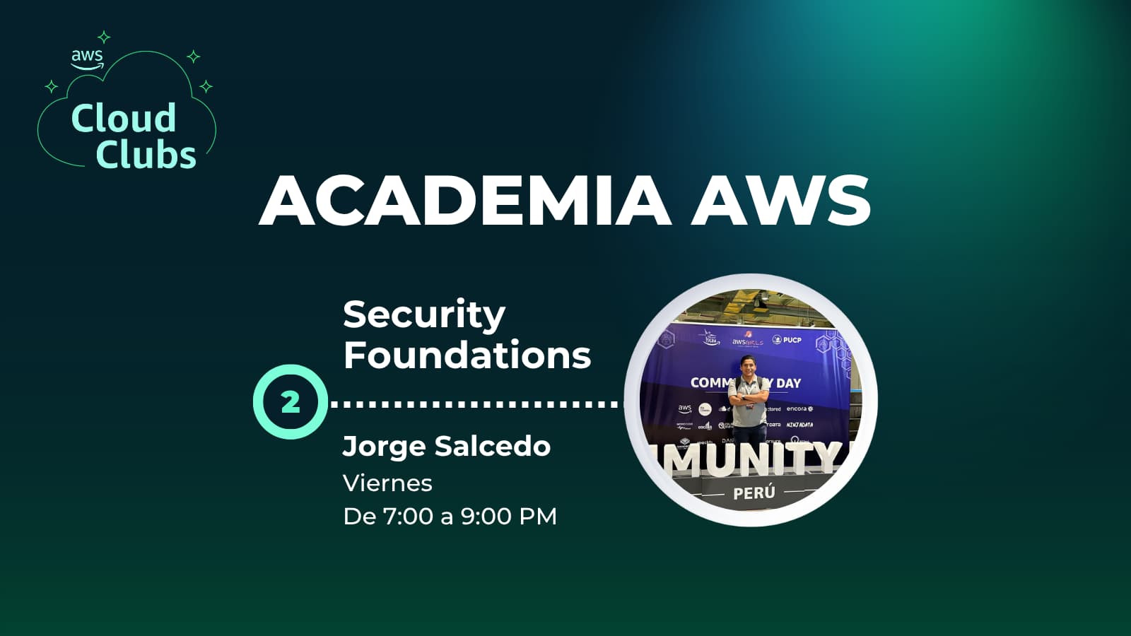 Portada de AWS Academy: Cloud Security - Sesión 2
