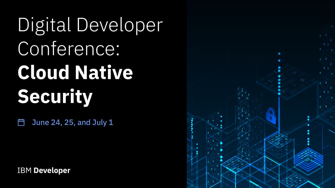 Portada de Digital Developer Conference: Cloud Native Security