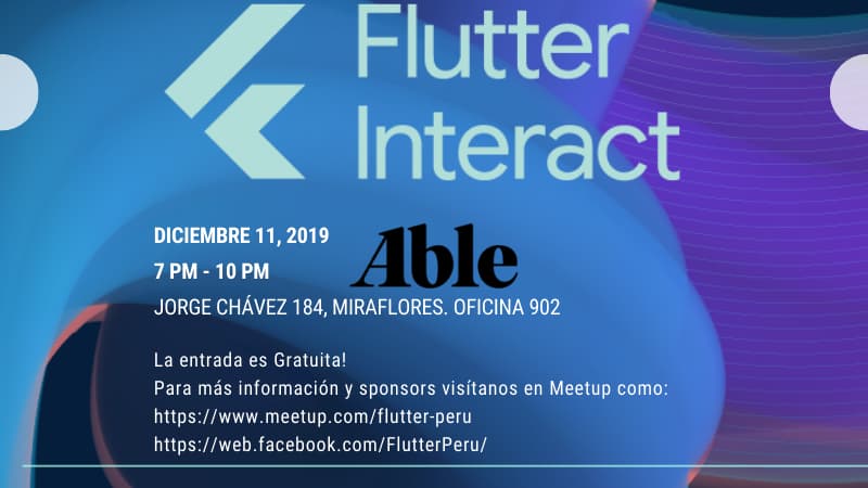 Portada de Flutter Interact Viewing Party