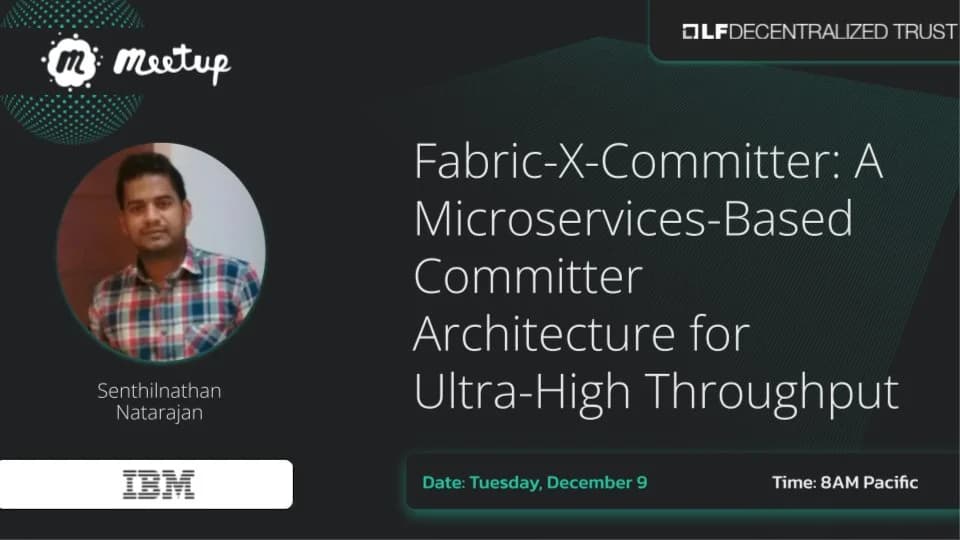 Portada de Fabric-X-Committer: A Microservices-Based Architecture for Ultra-High Throughput