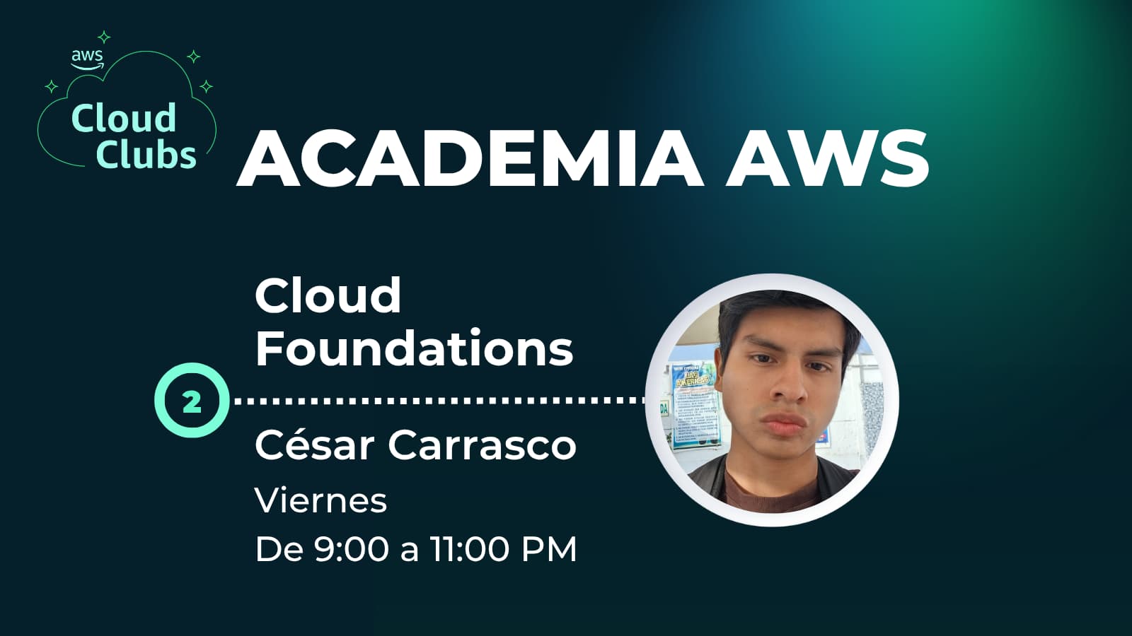 Portada de AWS Academy: Cloud Foundations - Sesión 2