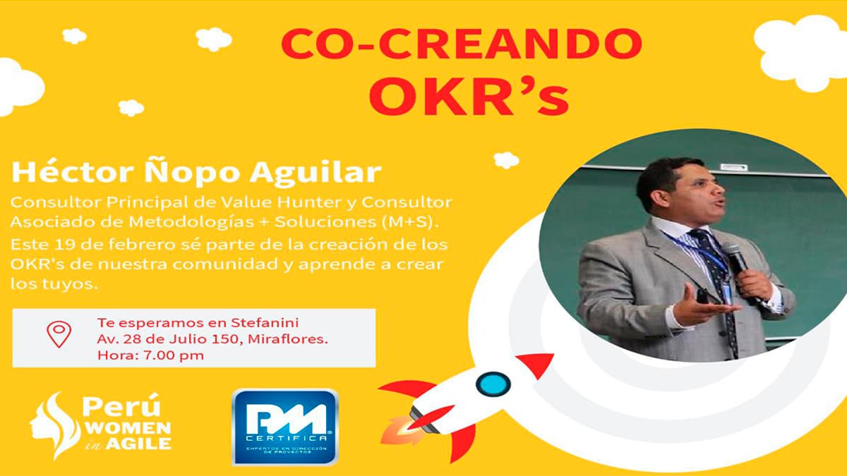 Portada de Co-creando OKR´s