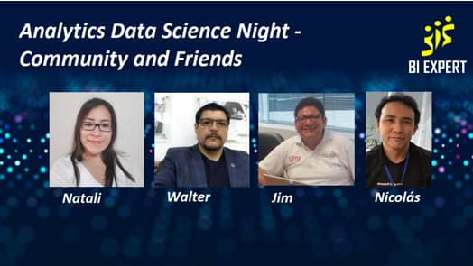 Portada de Analytics Data Science Night - Community and Friends