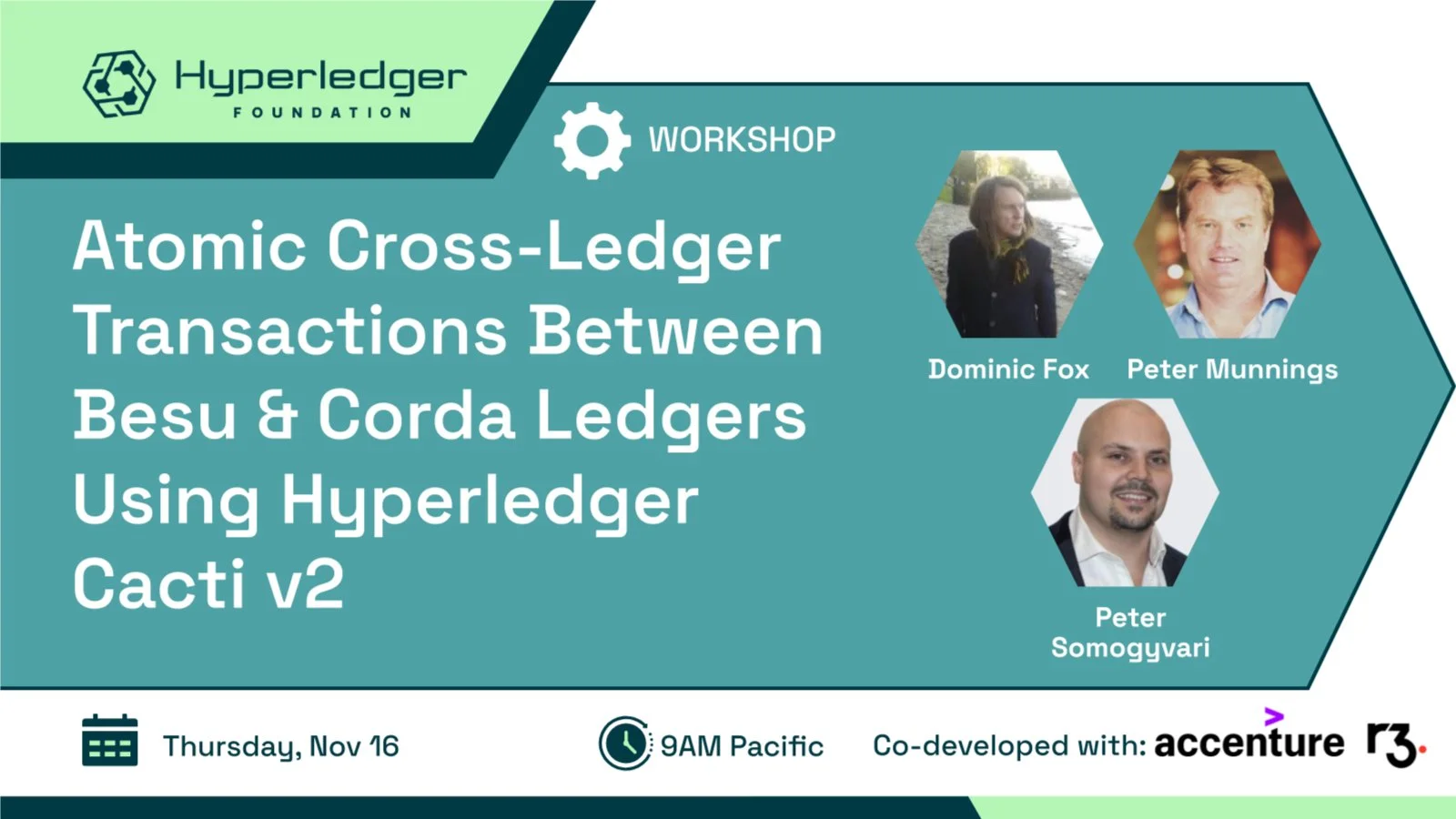 Portada de Cross-Ledger Transactions Between Besu & Corda Ledgers Using Hyperledger Cacti