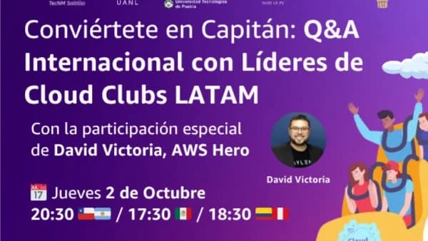 Portada de Conviértete en Capitán: Q&A con Líderes de Cloud Clubs LATAM
