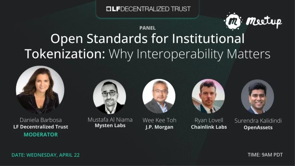 Portada de Open Standards for Tokenization: Why Interoperability Matters