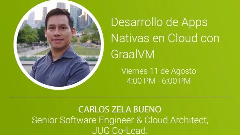 Portada de Desarrollo de aplicaciones Java nativas en Cloud con GraalVM