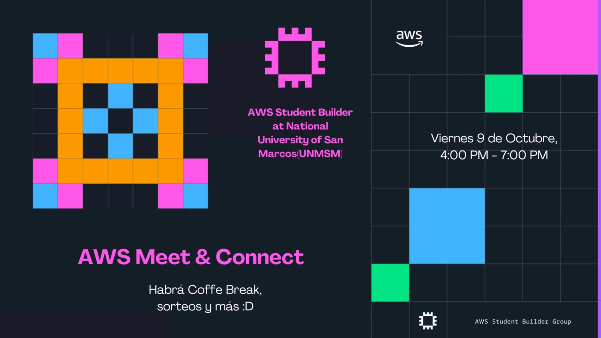 Portada de AWSSBG- Meet & Connect