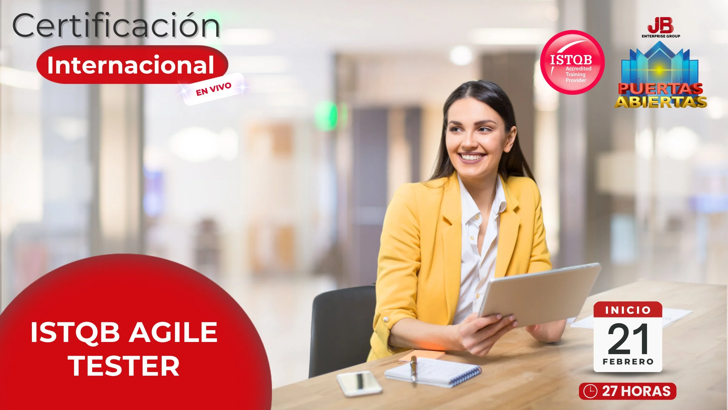 Portada de ISTQB AGILE TESTER