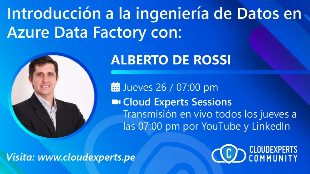 Portada de Introducción a la ingeniería de Datos en Azure Data Factory