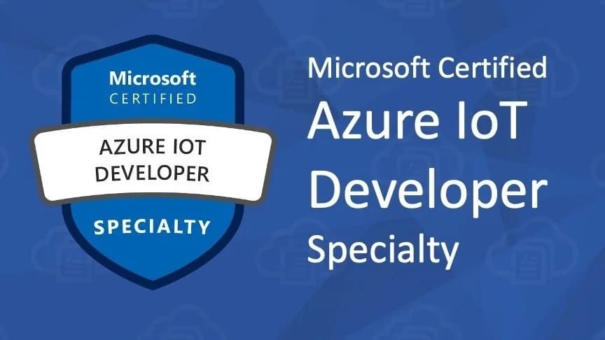 Portada de Sesión informativa - Curso AZ-220T00-A: Microsoft Azure IoT Developer