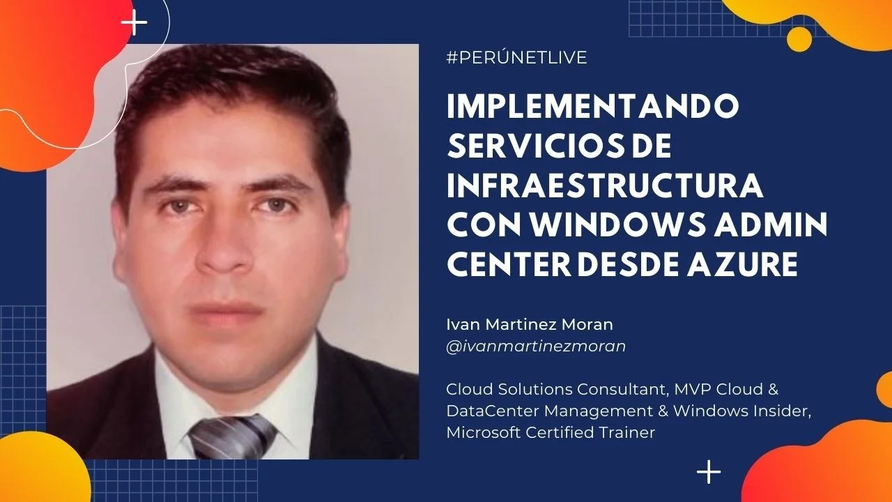 Portada de Implementando servicios de Infraestructura con Windows Admin Center desde Azure