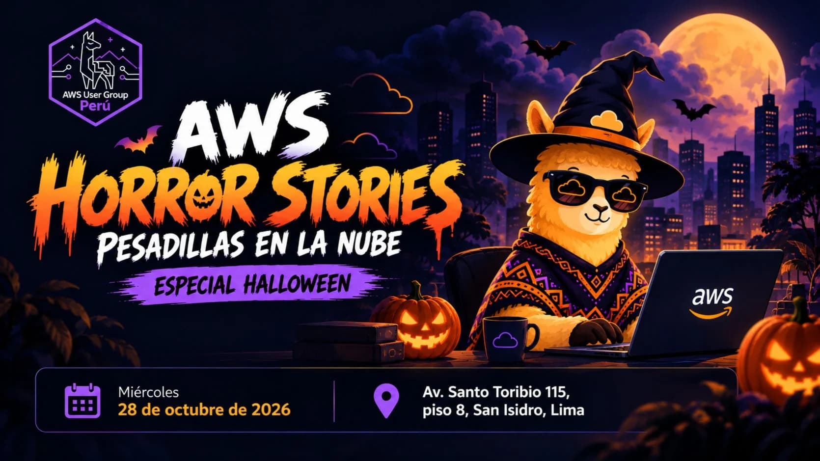 Portada de 🎃 AWS Horror Stories: Pesadillas en la Nube 👻