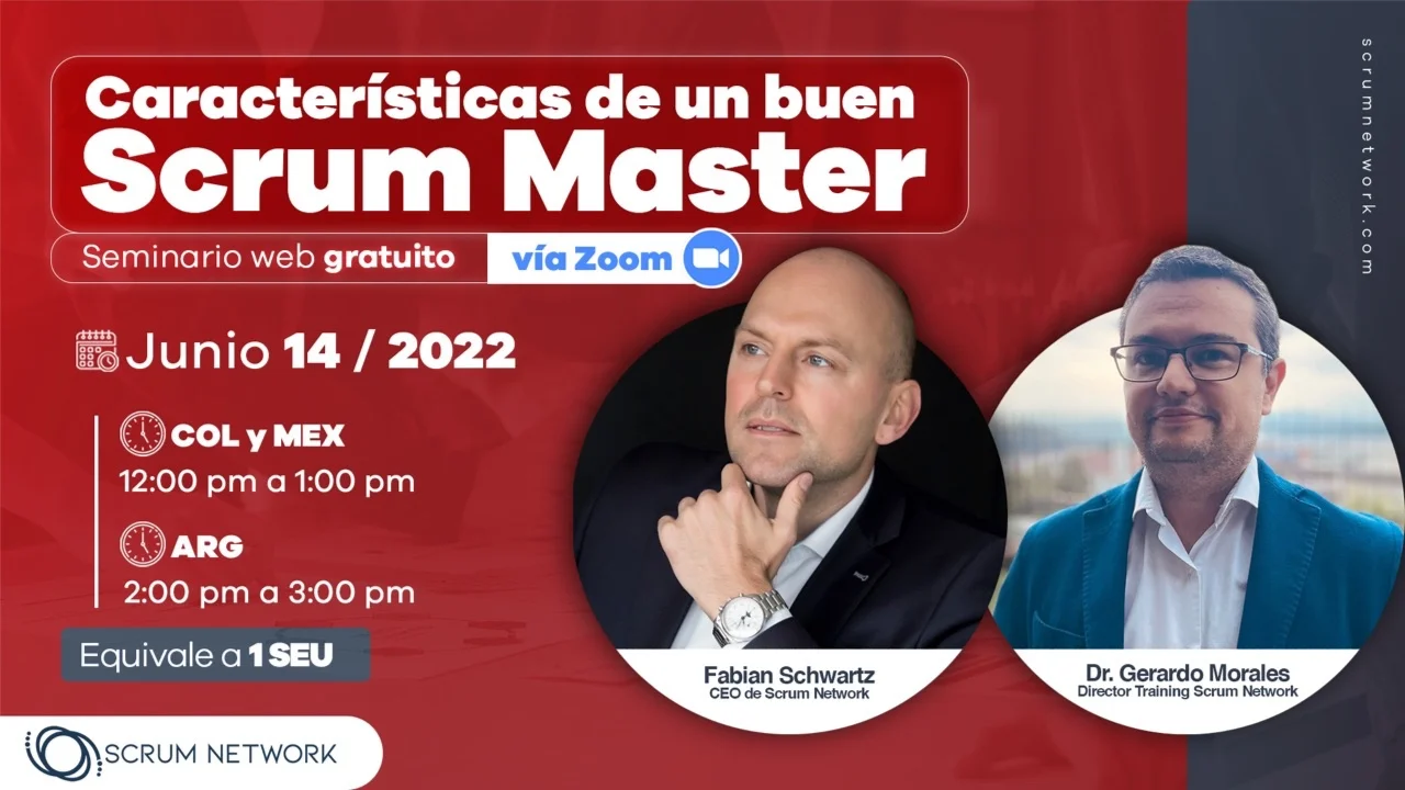 Portada de Características de un buen Scrum Master