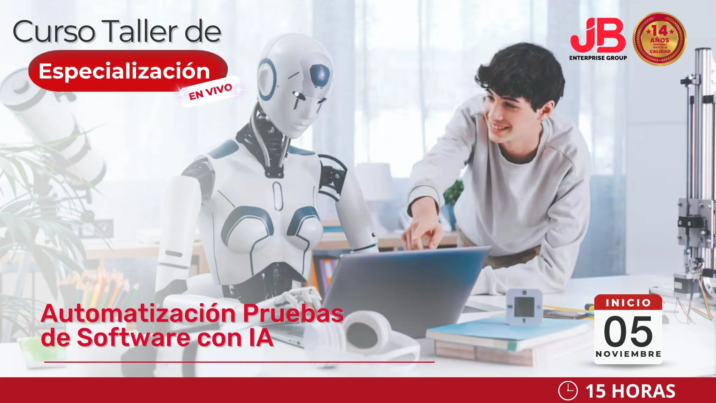 Portada de AUTOMATIZACIÓN PRUEBAS DE SOFTWARE CON IA
