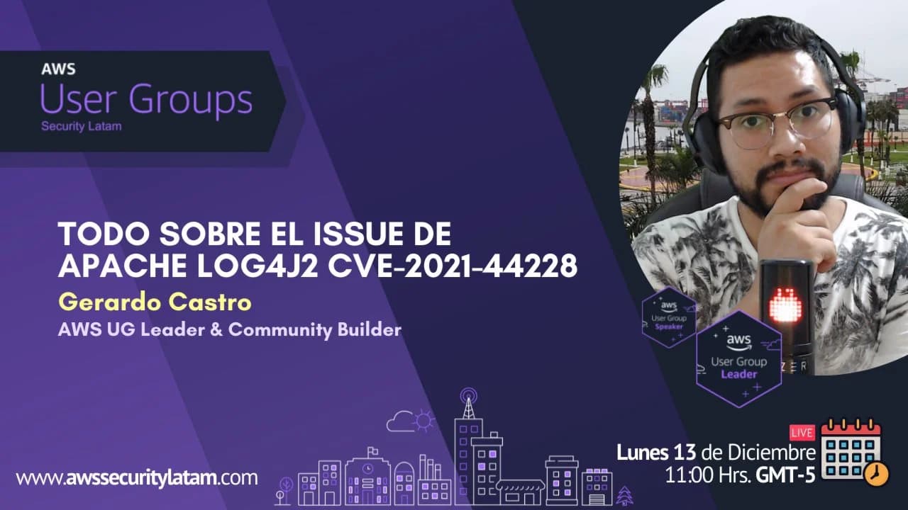 Portada de Todo sobre el issue de Apache Log4j2 CVE-2021-44228