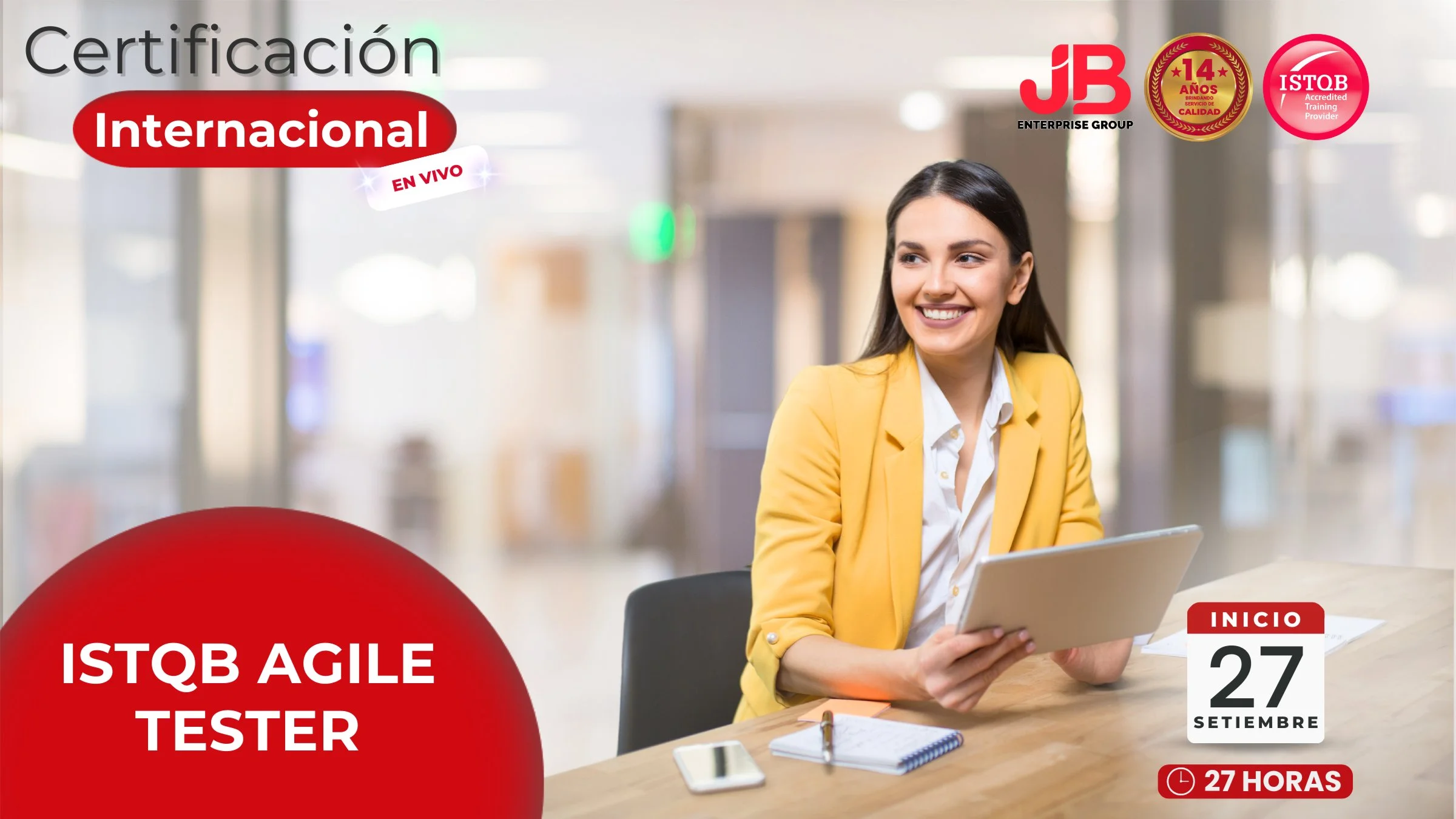 Portada de ISTQB AGILE TESTER
