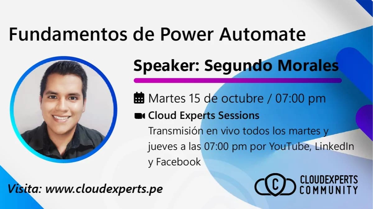 Portada de Fundamentos de Power Automate