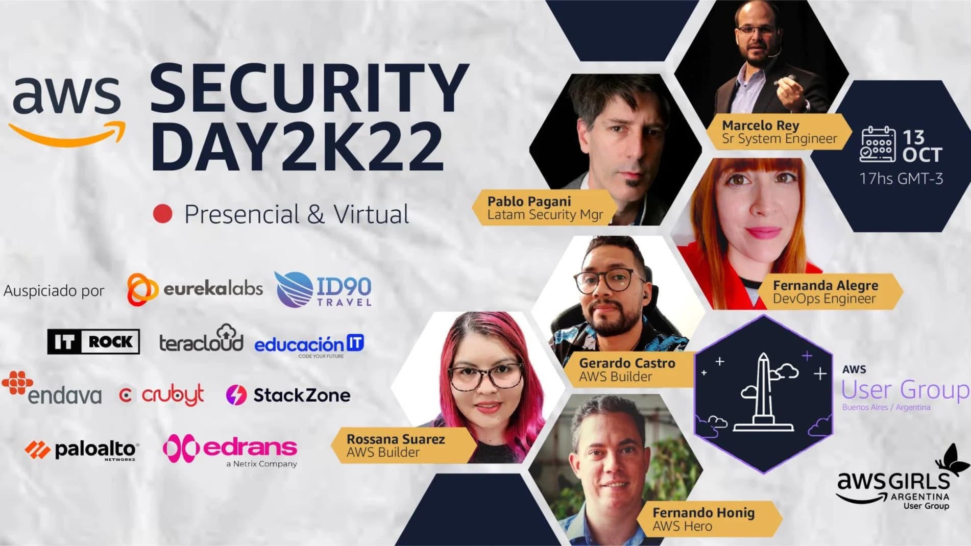 Portada de AWS Security Day Argentina 2k22
