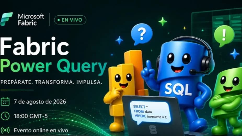 Portada de Fabric Power Query
