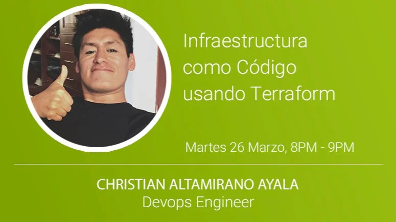 Portada de Infraestructura como código usando Terraform