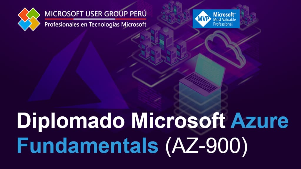 Portada de Diplomado Azure Fundamentals (AZ-900)