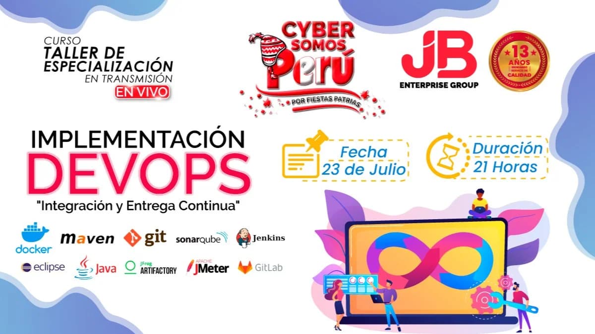 Portada de CYBER "SOMOS PERÚ": IMPLEMENTACIÓN DEVOPS