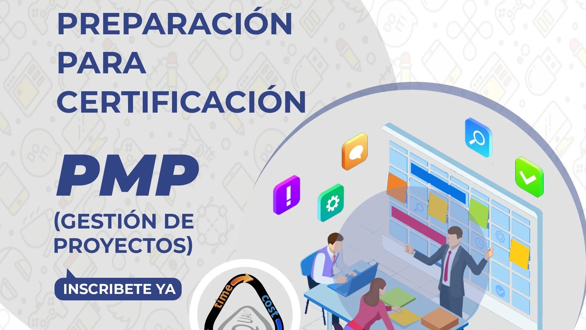 Portada de PMP preparación para la certificación (Gestión de Proyectos)