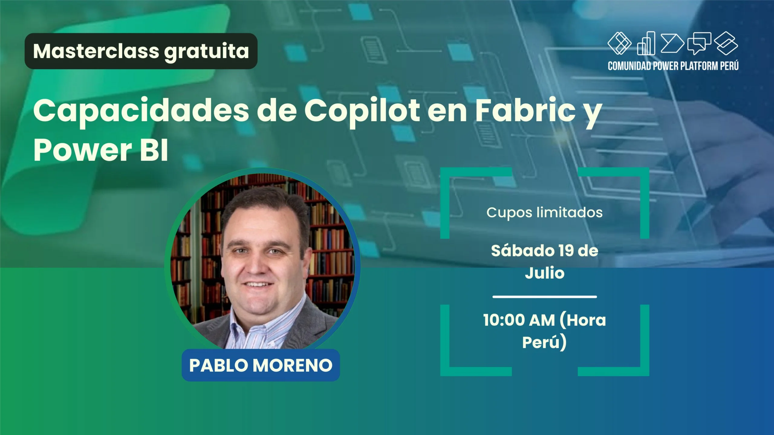 Portada de Capacidades de Copilot en Fabric y Power BI