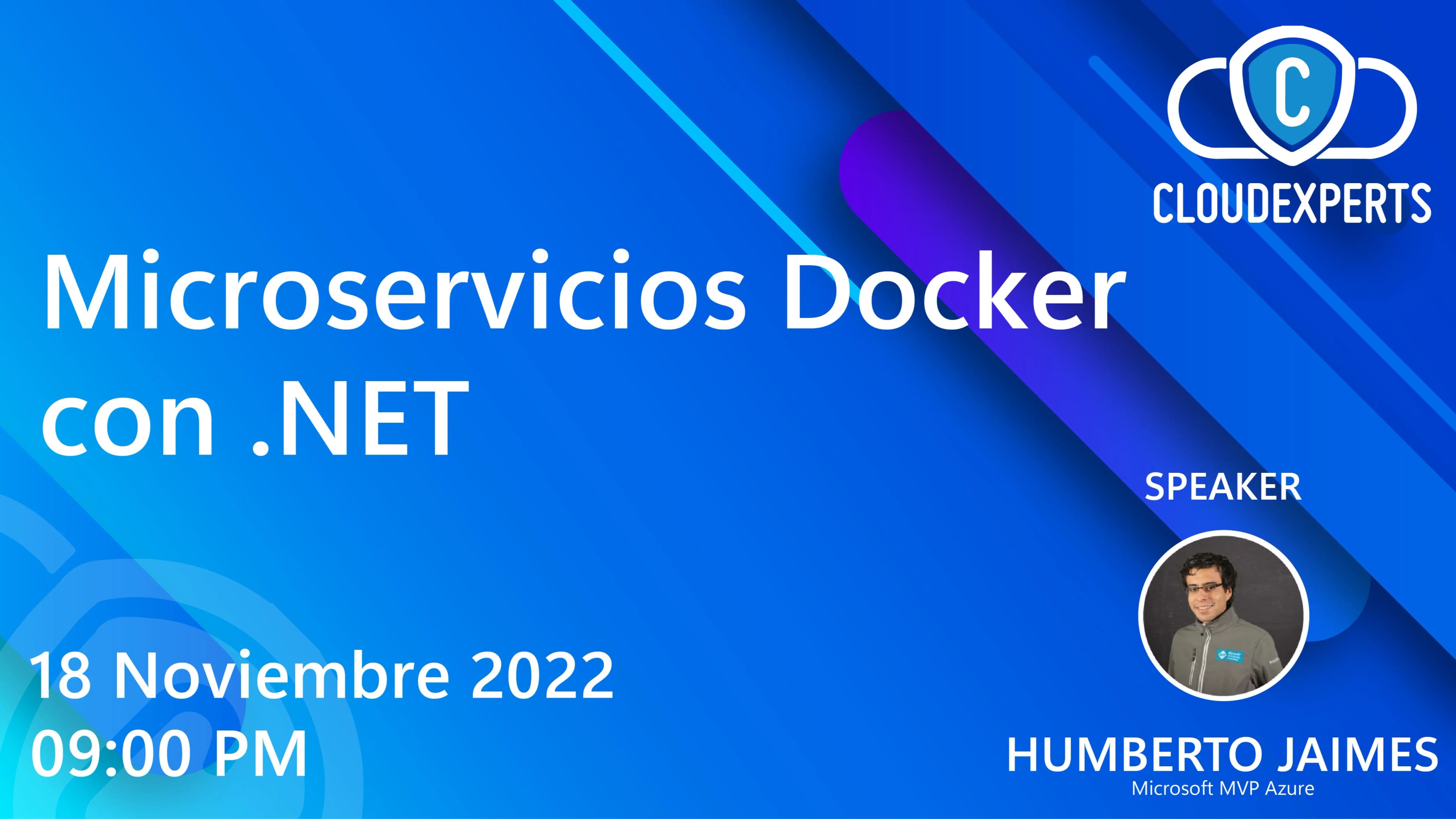 Portada de Microservicios Docker con .NET