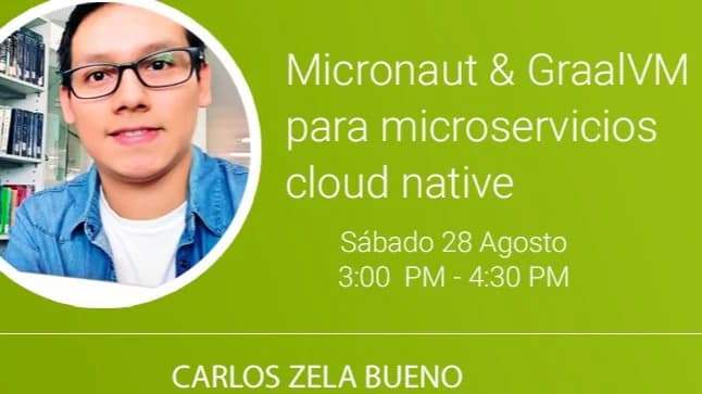 Portada de Micronaut & GraalVM para microservicios cloud native