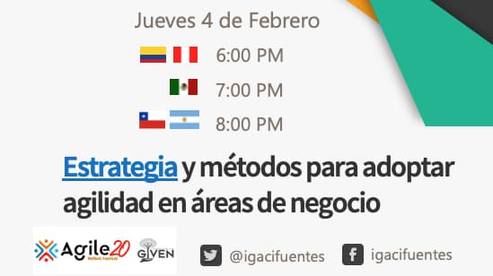 Portada de Estrategia y métodos para adoptar agilidad en áreas de negocio