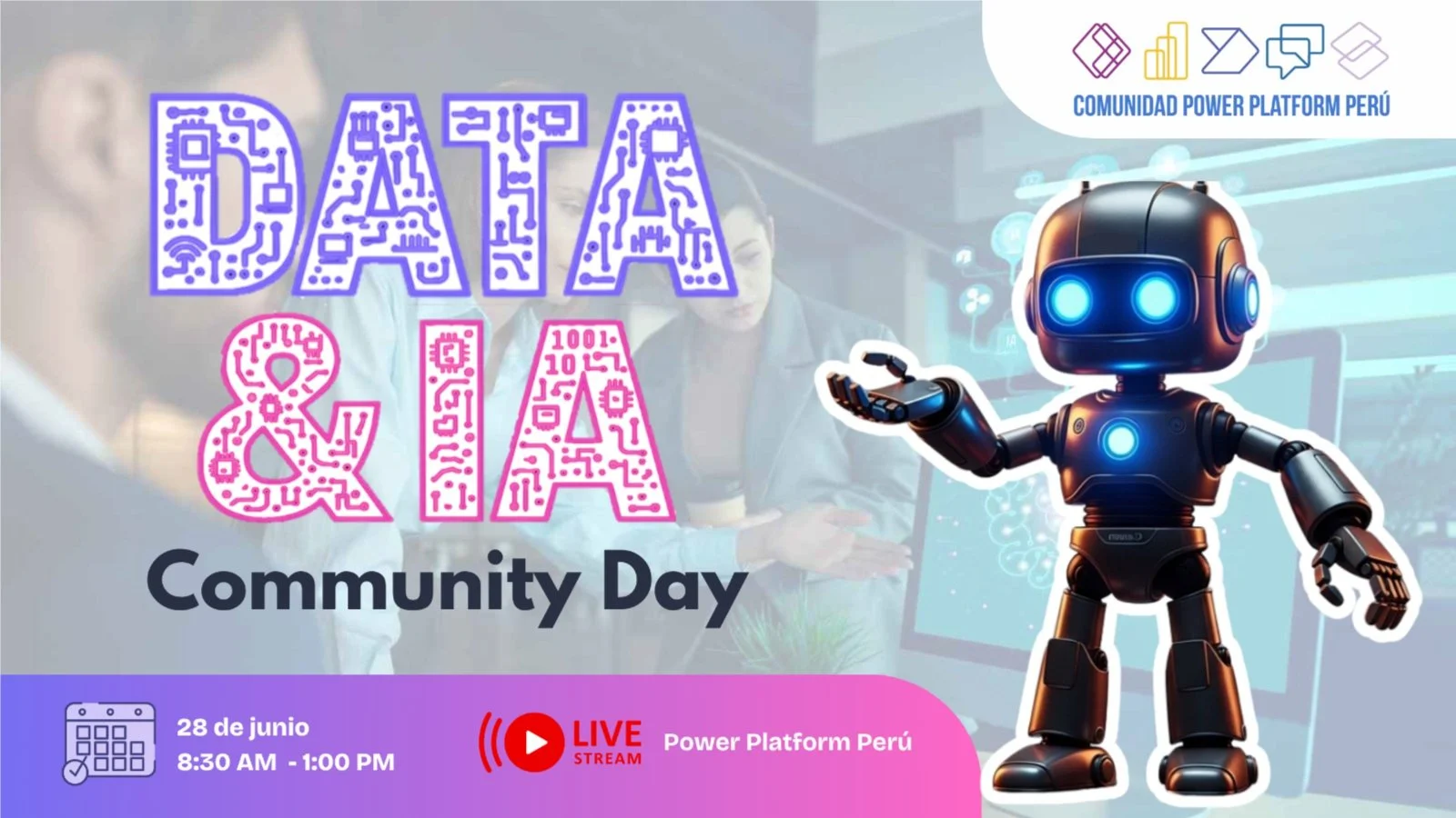 Portada de Data e IA Community Day
