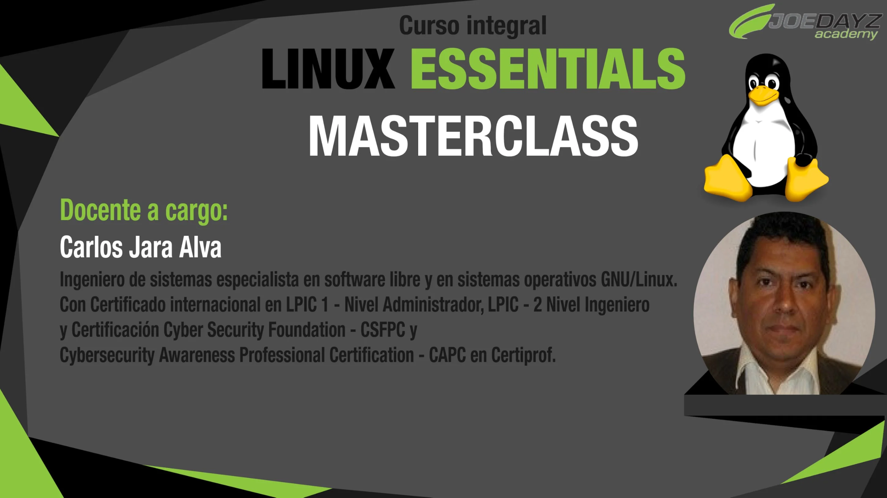 Portada de Importancia en la certificación Linux Essentials