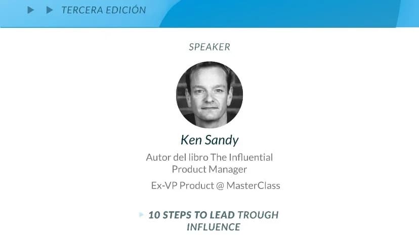 Portada de ProductTank Latam Tercera Edición Regional con Ken Sandy ex VP en Masterclass