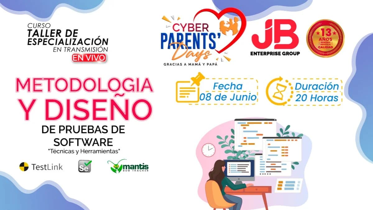Portada de CYBER PARENTS DAYS: METODOLOGIA Y DISEÑO DE PRUEBAS