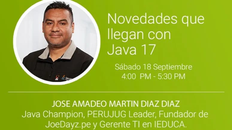 Portada de Novedades que llegan con Java 17