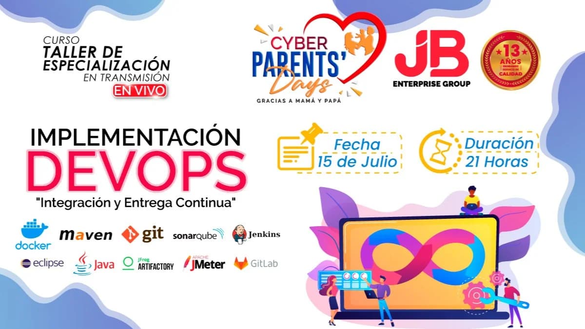 Portada de CYBER PARENTS DAYS: IMPLEMENTACIÓN DEVOPS