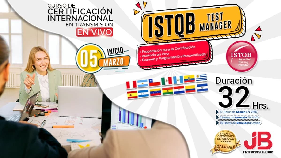 Portada de Certificacion: ISTQB Test Manager "Preparacion y Examen Internacional"