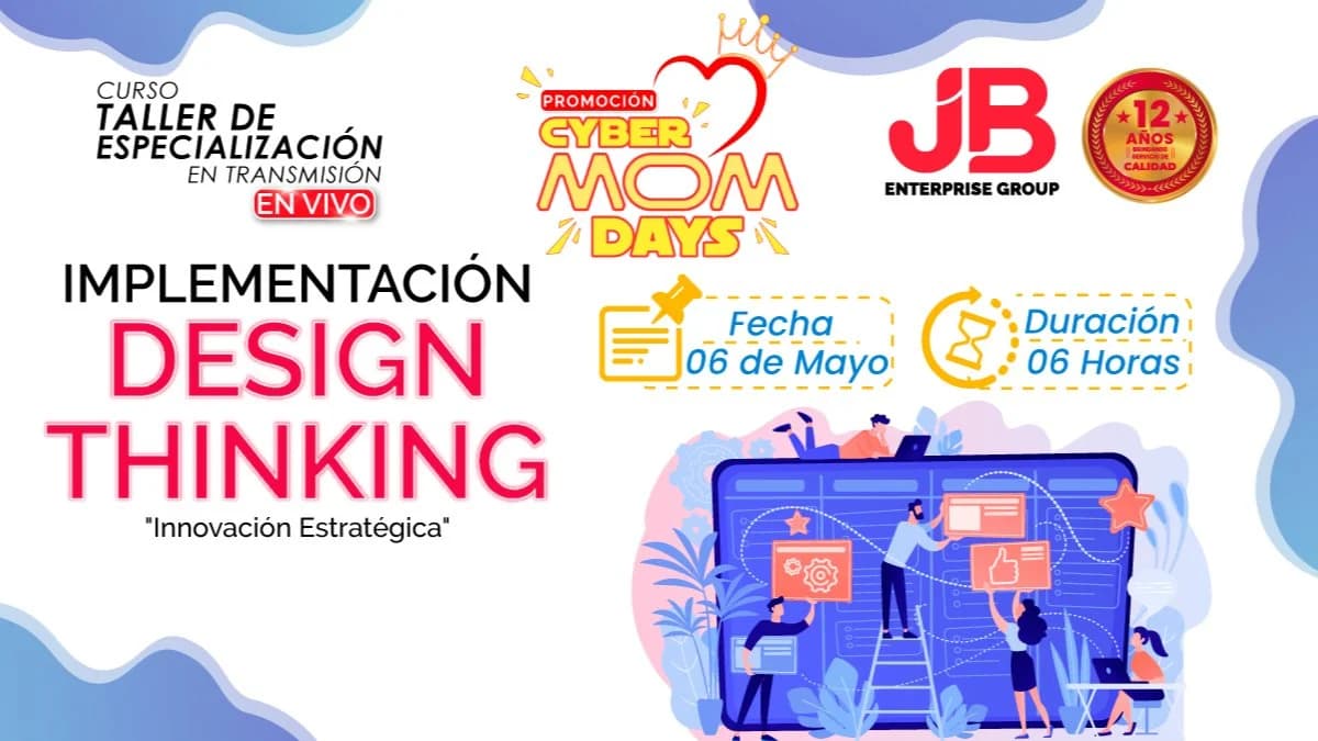 Portada de CYBER MOM DAYS: DESIGN THINKING
