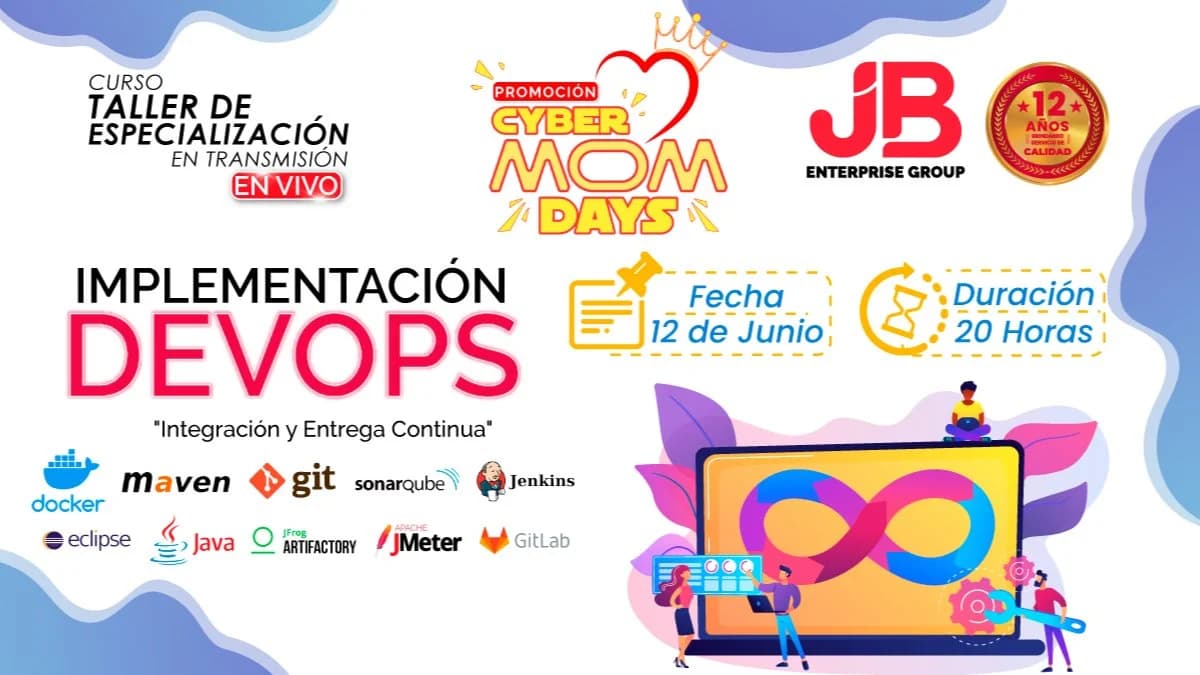 Portada de CYBER MOM DAYS: IMPLEMENTACIÓN DEVOPS