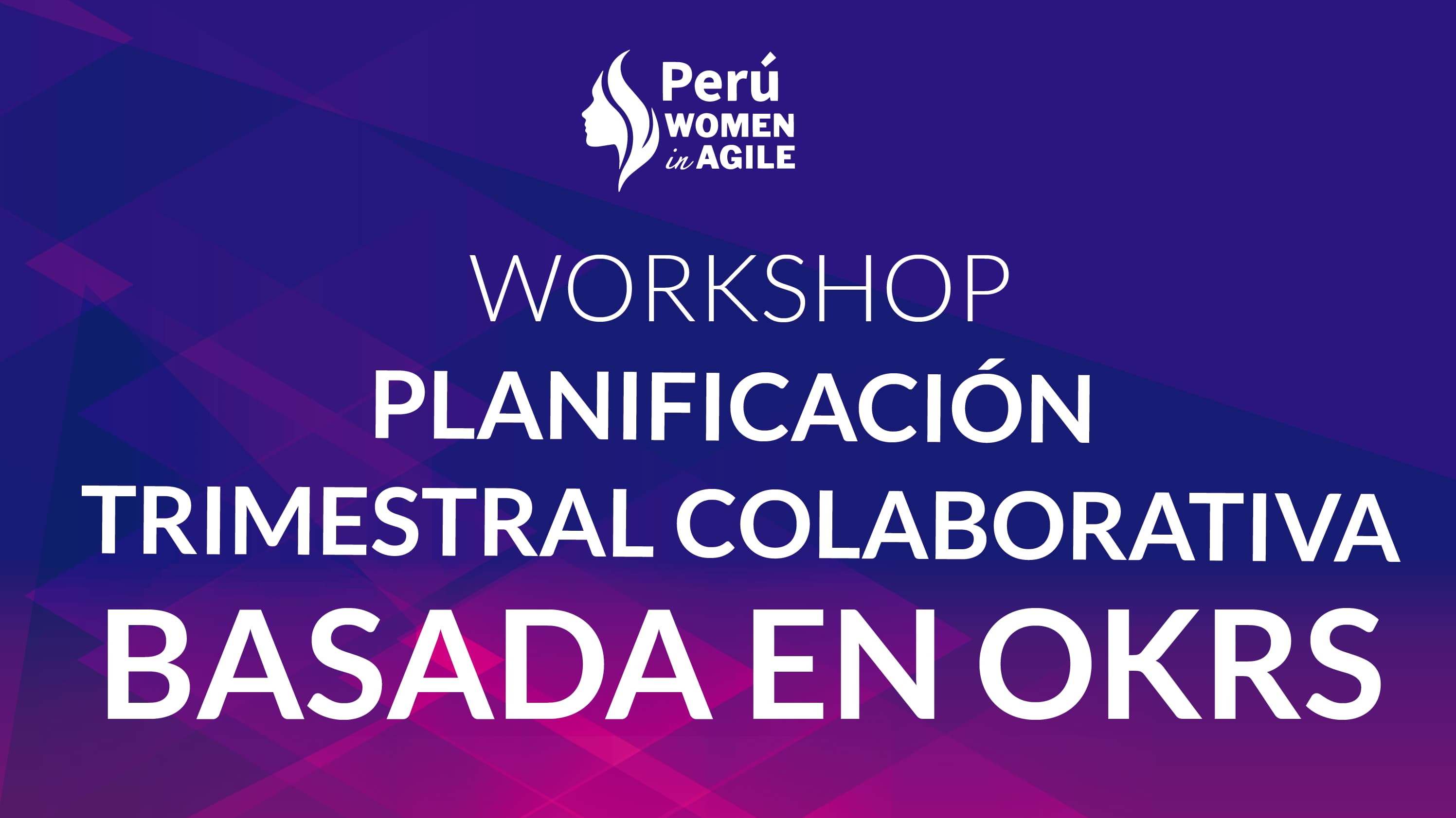 Portada de Workshop "Planificación Trimestral colaborativa basada en OKRs"