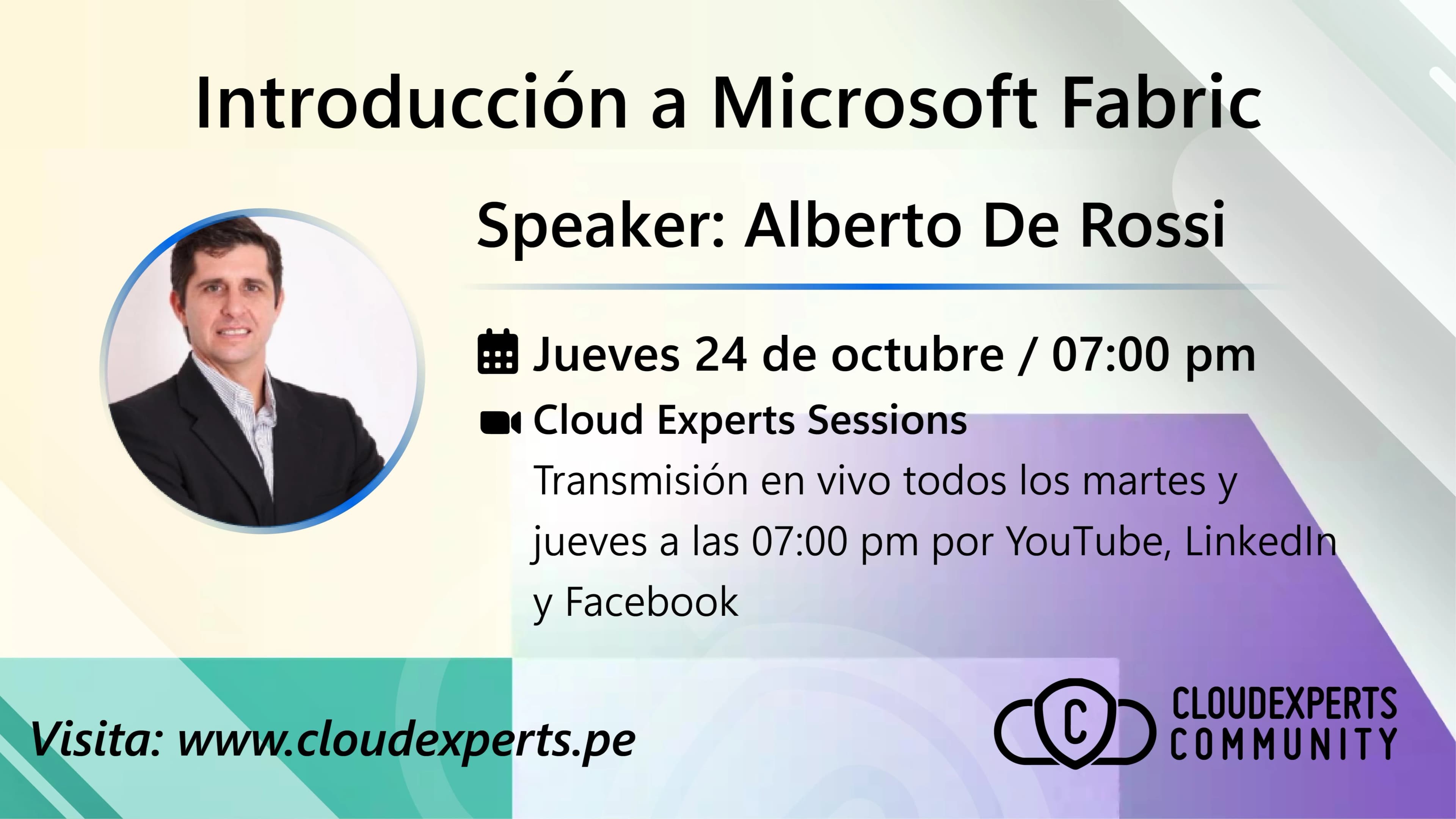 Portada de Introducción a Microsoft Fabric